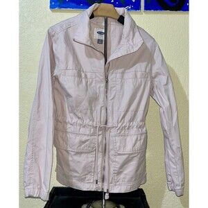 Old Navy Women's Pink Adjustable Utility Jacket — Size Small